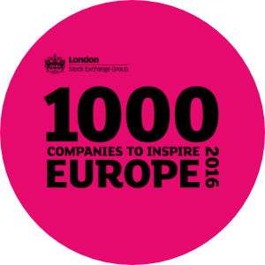 London Stock Exchange “1000 companies which inspire Europe”